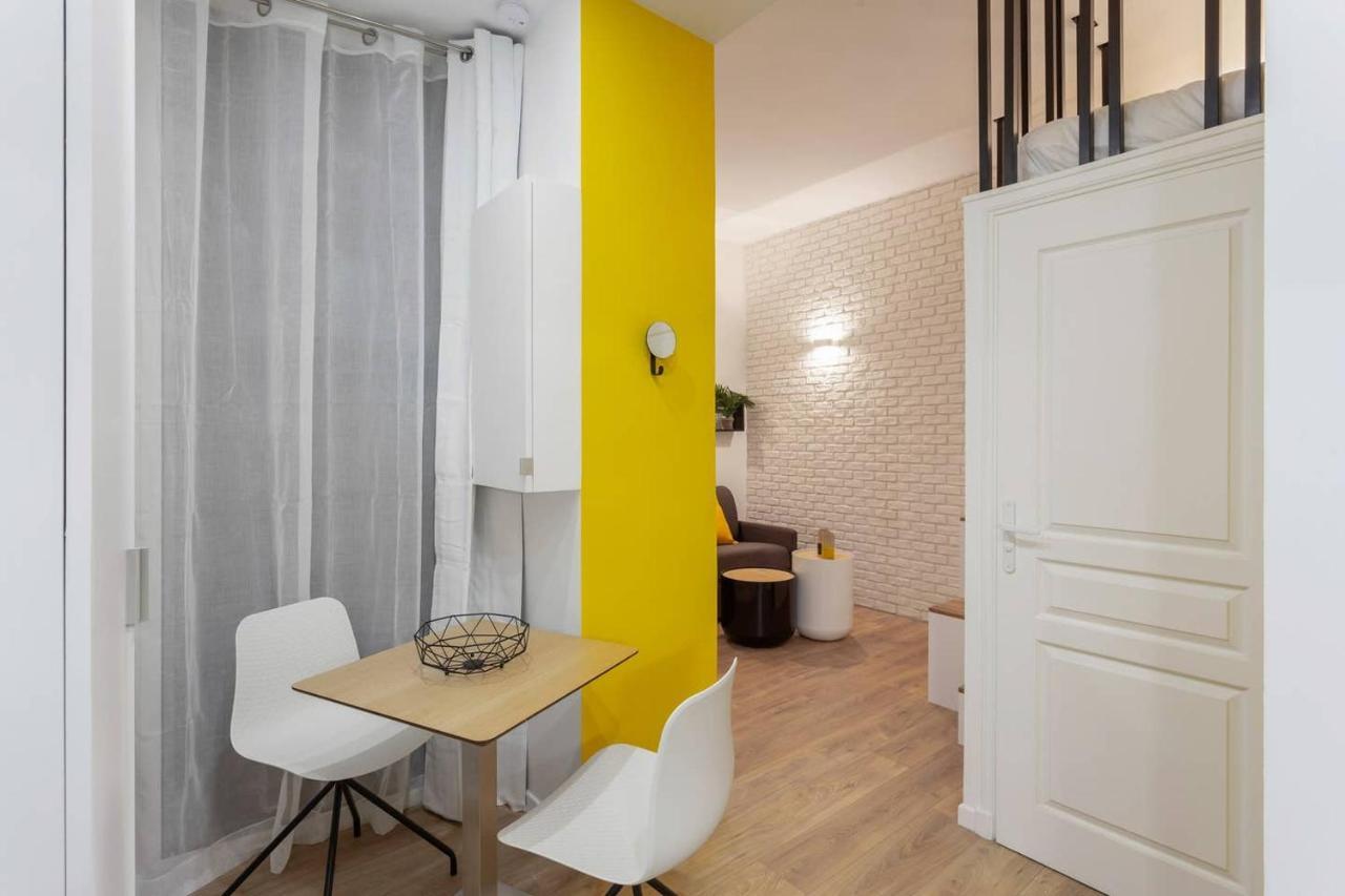 Studio 4 personnes avec Mezzanine à Montparnasse-Saint Germain Paris Extérieur photo