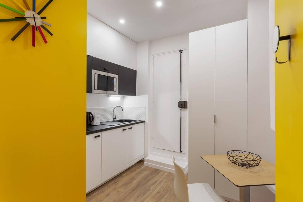 Studio 4 personnes avec Mezzanine à Montparnasse-Saint Germain Paris Extérieur photo