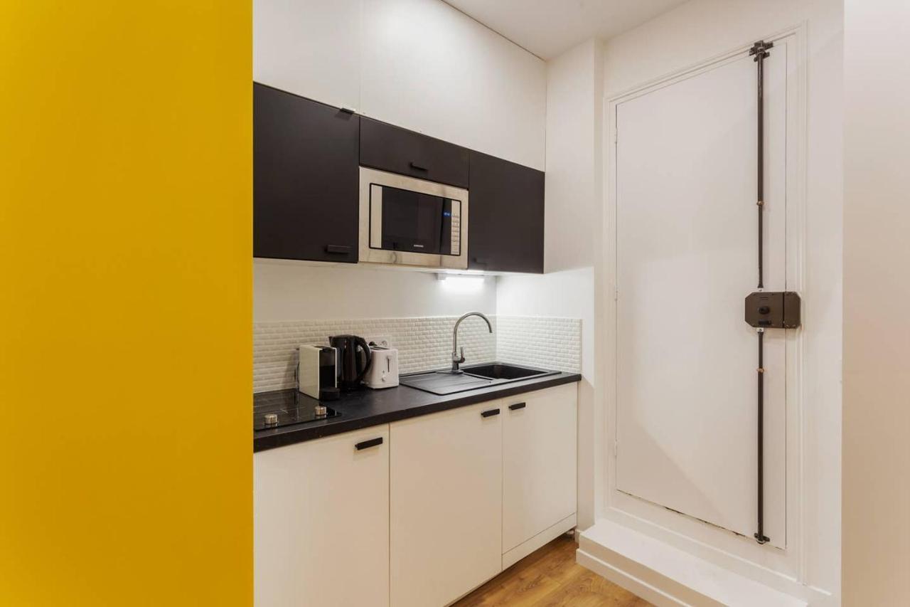 Studio 4 personnes avec Mezzanine à Montparnasse-Saint Germain Paris Extérieur photo