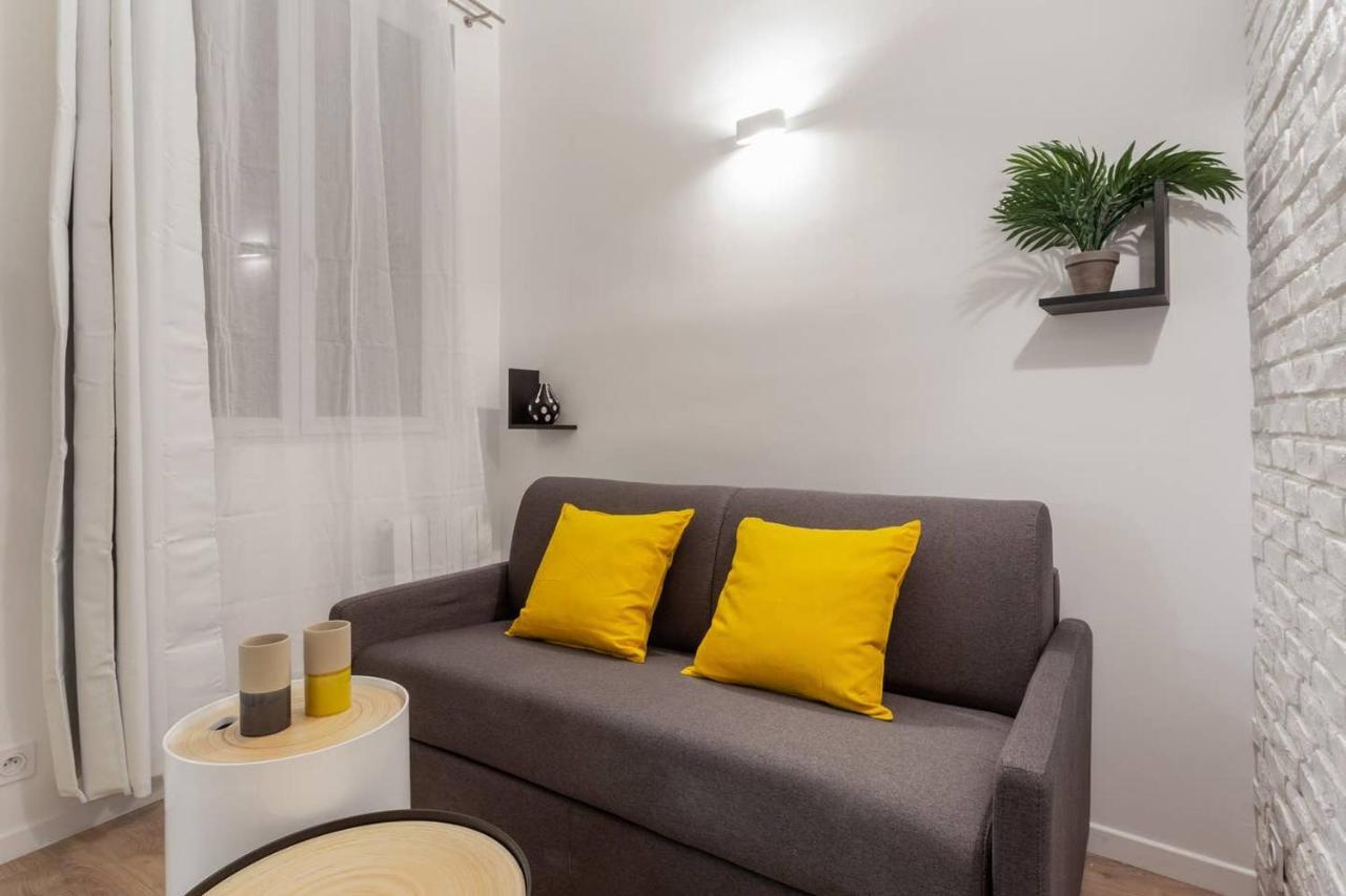 Studio 4 personnes avec Mezzanine à Montparnasse-Saint Germain Paris Extérieur photo